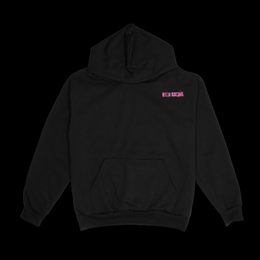 PRETTY GIRLS LOVE FAST CARS HOODIE - PINK