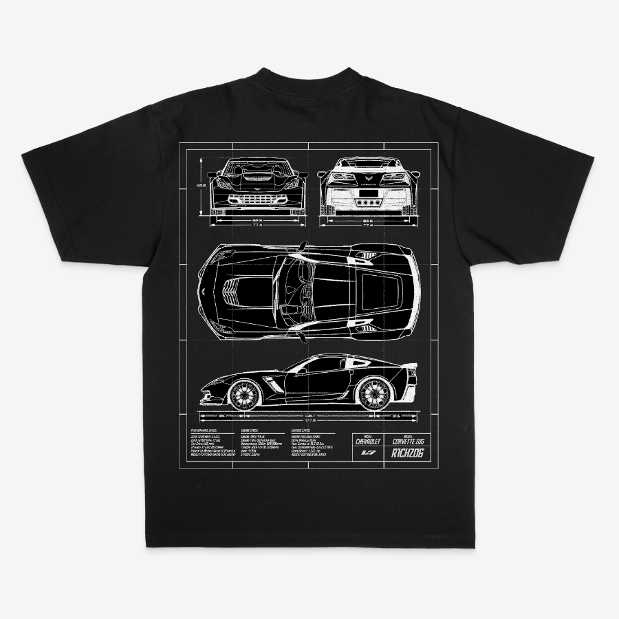 Z06 BLUEPRINT TEE