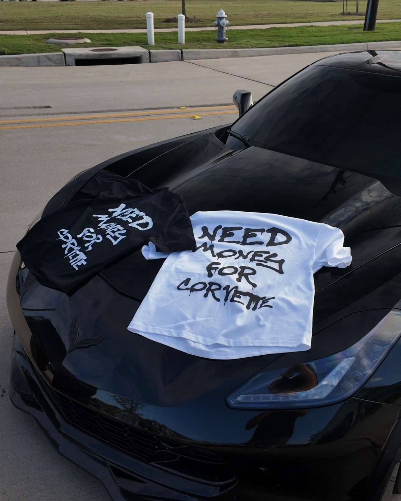 NEED MONEY FOR CORVETTE TEE