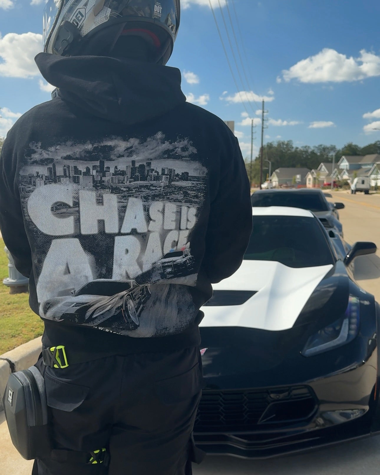 CHASE IS A RACE HOODIE